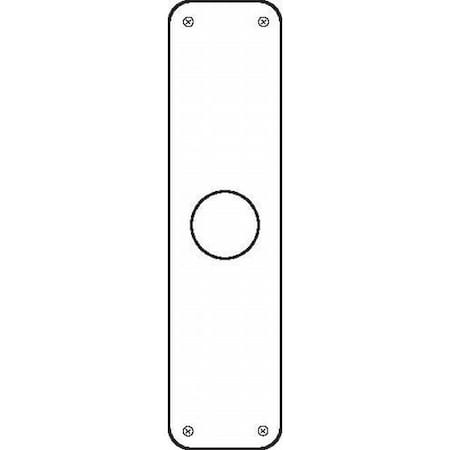 Don-Jo 3-1/2" x 15" Remodeler Plate with Cross Bolt Holes RP135152605